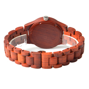 Montre automatique en bois Shenzhen Fabricant OEM Logo personnalisé avec diamant sur cadran Montres mécaniques - Product Image 3