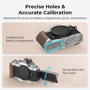 ด้ามจับไม้ขนาดเล็ก <span class=keywords><strong>FC</strong></span> ที่จับรูปตัวแอลสำหรับกล้อง <span class=keywords><strong>Nikon</strong></span> <span class=keywords><strong>Z</strong></span> <span class=keywords><strong>FC</strong></span> ที่จับด้านข้างสไตล์ย้อนยุค (สีเงิน)-4803 - Product Image 2
