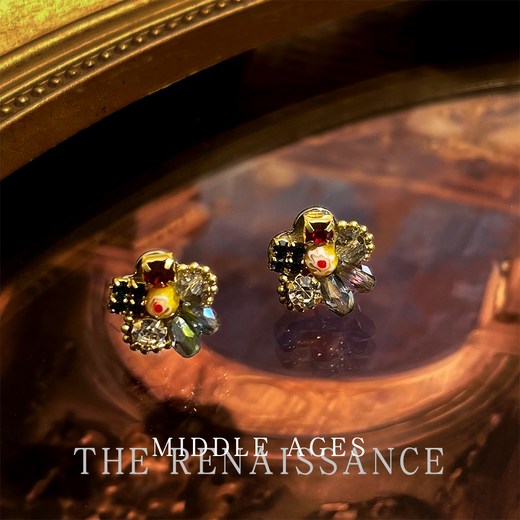 Fleurs colorées de zircon