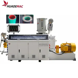 20-63mm PPR PPH HDPE two 2 layer there 3 layer pipe making machine water pipe plastic extruder