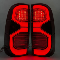 Feu Arrière LED de Haute Qualité pour Toyota Hilux Vigo 2004-2015, Feu Stop Arrière LED Fumé, État Neuf avec Lentille Rouge