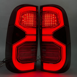 Luz Trasera LED de Alta Calidad para <span class=keywords><strong>Toyota</strong></span> Hilux Vigo 2004-2015, Luz de Freno Trasera LED Ahumada en Condición Nueva con Lente Rojo - Product Image 4
