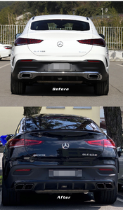 <span class=keywords><strong>2020</strong></span> année Mercedes <span class=keywords><strong>GLE</strong></span> classe coupé aileron arrière embout d'échappement ajustement parfait pour GLE63 couleur argent nouvel état - Product Image 6