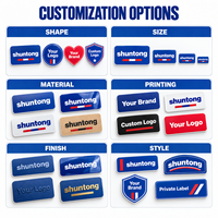 Autocollant adhésif en PVC personnalisé pour les articles de première nécessité, impression couleur, découpe à la forme, brillant, imperméable, autocollant découpé à la forme