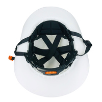 Nouvelle arrivée noir et blanc Cowboy 6 points Suspension Hats pour la construction industrielle ferme été Sports de plein air