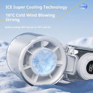 Usb Rechargeable Semiconductor Cooling Mini Handheld Portable Personal Fan, Small Strong Wind for Travel Camping Office - Product Image 4