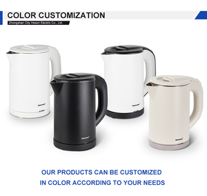 Accesorios de Hotel de té eléctrico doméstico, indicador de nivel de agua de doble capa de lujo, hervidor eléctrico - Product Image 4