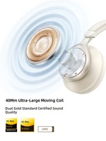 Casque supra-auriculaire ANKER Soundcore SpaceOne S1 avec microphone, haut-parleurs dynamiques, annulation active du bruit, mode double filaire/sans fil