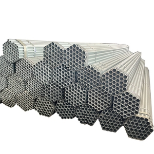 Tuyau pré-galvanisé, <span class=keywords><strong>acier</strong></span> galvanisé à chaud, tuyau rond en fer galvanisé, tube A53 pour la construction de serres - Product Image 5