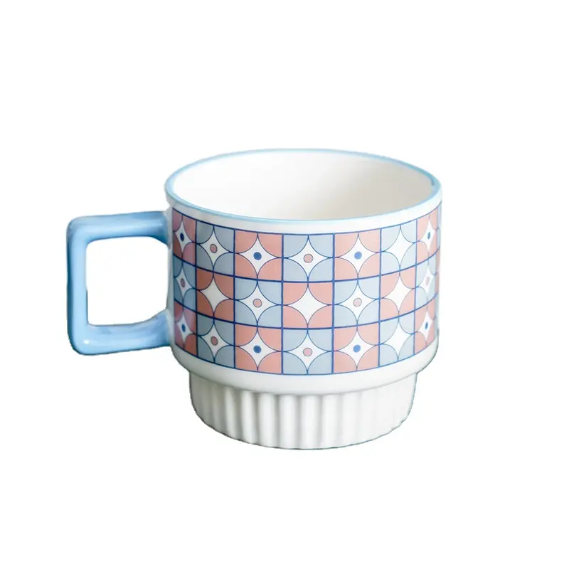 Tasse empilable en porcelaine thé se Tasse transparente Tasse à café Tasse en porcelaine tasses à café turques