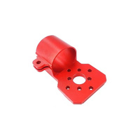 Kit DIY de cadre de drone YF 25 mm en alliage d'aluminium pour quadricoptère/hexacoptère pliable avec support de fixation de moteur Rouge/Noir