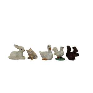 ZICOM Hand-Painted 11-Piece <b>Nativity</b> Scene Animal <b>Set</b> for 7-9 cm Figures Germany Height Approx. 3.3 cm Model 9069-T913 - Product Image 3