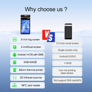 Sistema POS Android NB80 para solución <span class=keywords><strong>de</strong></span> pago móvil <span class=keywords><strong>de</strong></span> pequeñas empresas <span class=keywords><strong>Terminal</strong></span> <span class=keywords><strong>de</strong></span> <span class=keywords><strong>punto</strong></span> <span class=keywords><strong>de</strong></span> <span class=keywords><strong>venta</strong></span> todo en uno - Product Image 5