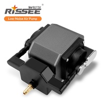 Pompe à air électromagnétique en alliage d'aluminium 220~240V, aérateur haute pression pour aquarium, bassin de poissons, bassin de fruits de mer, aération des fosses septiques