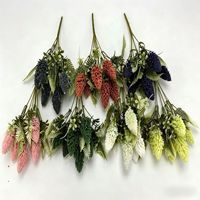Vente chaude : Jacinthe artificielle réaliste à 6 branches en mousse, fleurs artificielles haut de gamme pour la décoration de mariages et d'hôtels, approvisionnement en gros