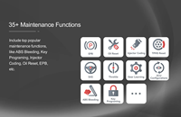 El sistema de diagnóstico inteligente XTOOL XT80 35 + restablece el control bidireccional 3 años de actualizaciones gratuitas en línea
