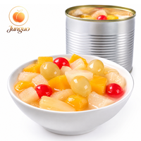 Topkwaliteit ingeblikt gemengd fruit 850g Ananas Druif Kers ISO Easy Open blikverpakking Groothandel Export Leverancier