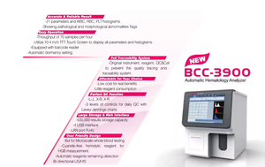 DIRUI 고정밀 혈액학 분석기 500000 + 샘플 저장 및 21 파라미터 일상적인 혈액 검사 분석기 - Product Image 5