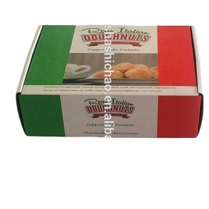 plastic Eclair Inserts tray/1Kg doughnuts packaging box/ Donut Packaging Fast Food Black Shipping Box