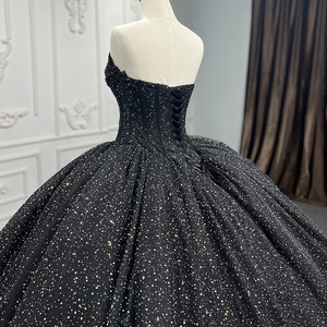 Vestidos de Noche Largos y Elegantes con Lentejuelas Brillantes Negras 2024, Jancember 9888-1 - Product Image 3