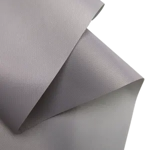 Factory Thick Grey Rip Stop Nylon 66 420D Laminated Airtight 0.15mm Tpu Coated Fabric For Buckets