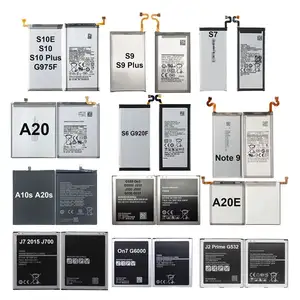 Batterie d'origine pour Samsung Cell Mobile s10e A10s A20s A20E J250 G530 G53 J7 2015 S10E S10 J2 Prime G532 S5 S7 S9 S9 Plus