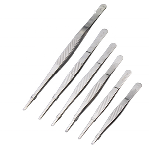 Lớn thép không gỉ Tự làm công cụ khai thác chính xác mở rộng lông mi mịn tip kháng hóa chất <span class=keywords><strong>Lash</strong></span> Nhíp nhựa - Product Image 5