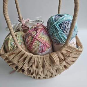 Single Roll <strong>Variegated</strong> Milk Cotton <strong>Yarn</strong> for Knitting &amp; Croche <strong>Yarn</strong> Hand Knitting Crochet <strong>Yarn</strong> Wholesale Customization Supported - Product Image 6