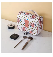 Organisateur de voyage pour femme, grande capacité, en polyester Oxford, fermeture éclair, tendance, à pois, Noël, anniversaire, résistant à l'eau