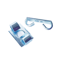Galvanized Carbon Steel Elastic Fastener Screw Connector for Aluminum Extrusion Profile 3030