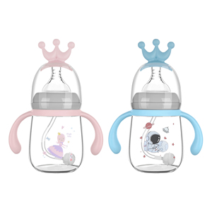 <span class=keywords><strong>Biberon</strong></span> anti-colique et anti-étouffement en PP de 180 ml avec poignée pour bébé, vente en gros - Product Image 4