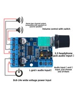 Mini amplificateur numérique stéréo haute puissance 30W*2, alimentation DC18-90V, module DIY 2.0 TPA3110
