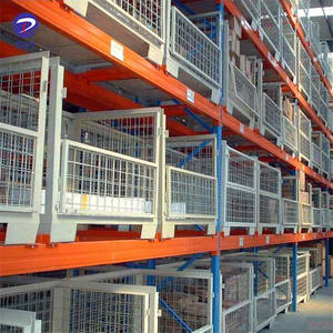 กล่องเหล็กแบบตาข่ายซ้อนได้เคลือบผงสำหรับอุตสาหกรรมยานยนต์ ยูโรพาเล็ต - Product Image 5