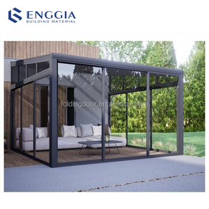 ENGGIA <span class=keywords><strong>Solarium</strong></span> en aluminium et verre préfabriqué bioclimatique <span class=keywords><strong>à</strong></span> système de température naturelle, le moins cher pour l'extérieur, <span class=keywords><strong>à</strong></span> <span class=keywords><strong>vendre</strong></span> - Product Image 2