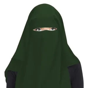 Jilbab Wanita Full Cover Muslim, Kerudung Wajah, Syal Instan, Selendang, Niqab