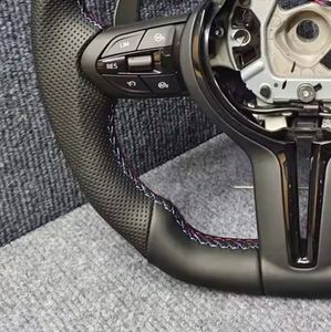 Volante Deportivo de Cuero M para <span class=keywords><strong>BMW</strong></span> F10 F30 F20 F31 F36 X5 M3 M5 M6 F07 F11 F15 F16 F22 <span class=keywords><strong>140i</strong></span> Z4 F32 X3 M Serie F - Product Image 4