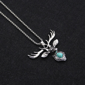 Collane Minimaliste in Acciaio al Titanio all'Ingrosso, Catene Lunghe Stile Hip Hop Punk, Ciondoli in Lega, Gioielli per Uomini e Donne - Product Image 6