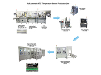 Mesin pencampur lem Sensor suhu NTC Mixer pengukur epoksi vakum otomatis