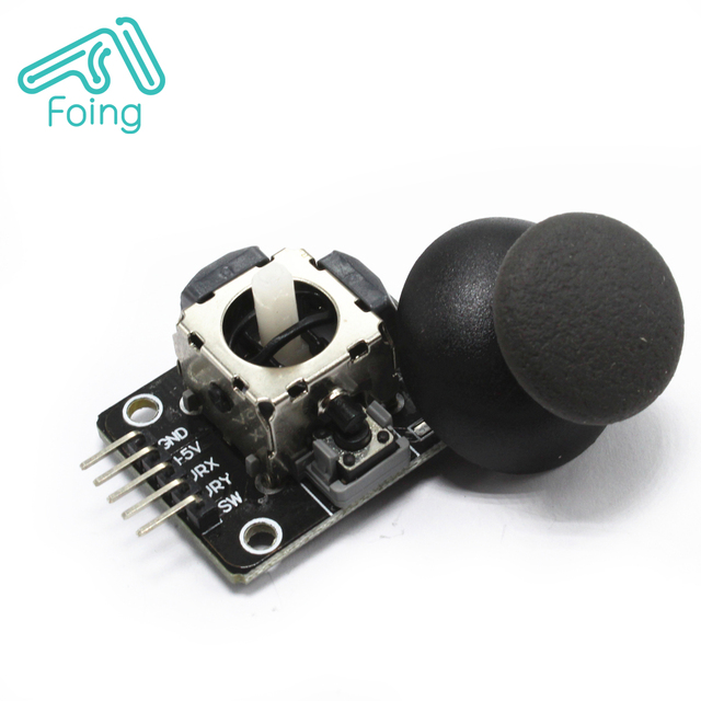 5pin Dual axis key rocker PS2 Game Joystick Gamepad module