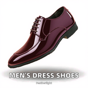 Zapatos de vestir formales de cuero PU con punta para hombre, versátiles, casuales, para boda, con aumento de altura, envío directo, novedad de primavera - Product Image 2