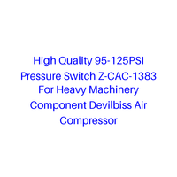 Interruptor de Presión de Alta Calidad de 95-125 PSI Z-CAC-1383 para Componentes de Maquinaria Pesada, Compresor de Aire Devilbiss