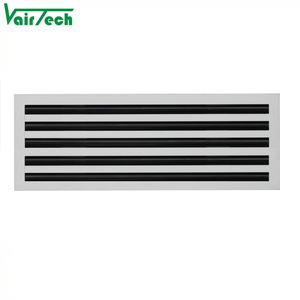 Difusor de Aire Lineal Ajustable de Aluminio para Techo con Caja Plenum para HVAC - Product Image 2