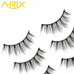 A-RIX 5 Pares de Pestañas de Visón Sintético, Pestañas Cortas y Naturales, Voluminosas y Ligeras, Venta al por Mayor, Marca Privada, Hechas a Mano, Libres de Crueldad Animal - Product Image 2