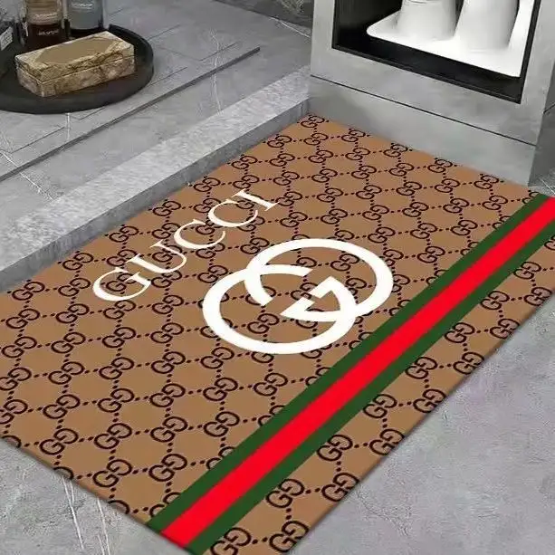 Yeni tasarım kilim banyo kaymaz çiçek banyo paspas yüksek kalite ile