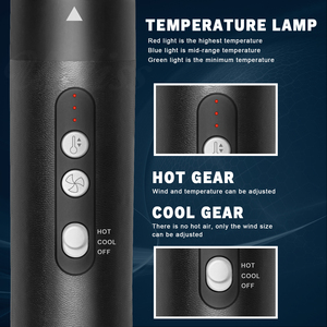 Secador, Plancha y Rizador de Pelo Profesional Iónico 7 en 1 con Motor AC de Alta Velocidad, 3 Ajustes de Velocidad y Temperatura, Tecnología BLDC - Product Image 3