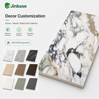 Panneau MDF stratifié en mélamine marbrée blanche moderne décoratif - Écologique, résistant à l'humidité, ignifuge, haute brillance, qualité supérieure