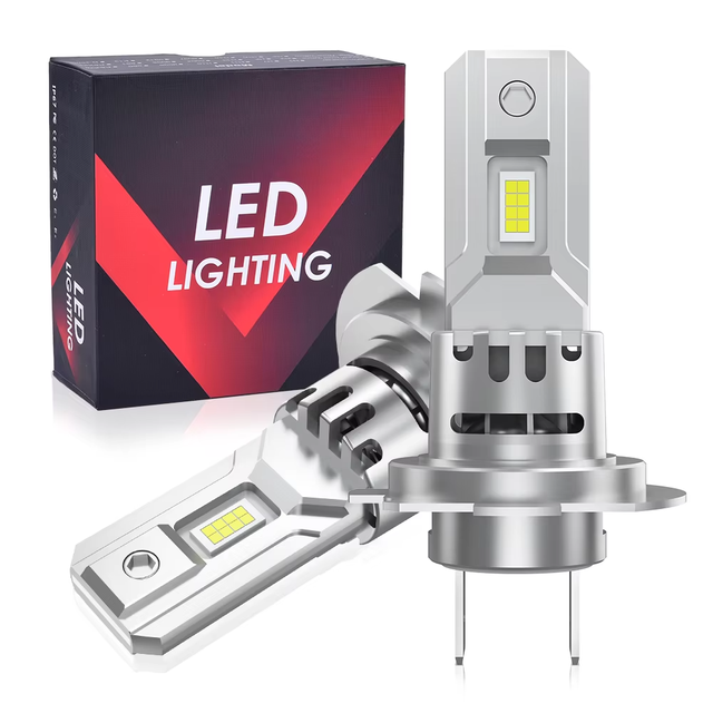 Fast Heat Dissipation IP67 Waterproof CSP3570 50watts 5000lm H7 Led Canbus Car Led Head Light Auto LED Headlight Bulb