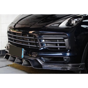 Modification et amélioration de voiture 9Y0 2018-2023 : Lame avant en fibre de carbone et lame arrière pour Cayenne Coupé - Product Image 3