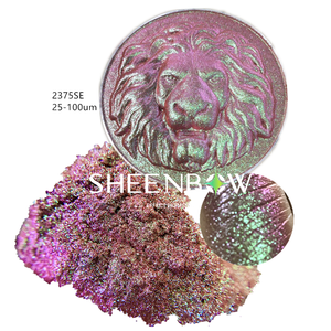 Pigment arc-en-ciel bleu, cosmétique de qualité, pour peinture automobile, brillant à lèvres, couleur changeante, peinture caméléon - Product Image 6