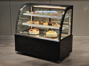 Bánh hiển thị tủ truy cập hàng đầu bánh mì hiển thị đứng bánh di động Showcase cửa hàng thiết kế nội thất và tùy chỉnh - Product Image 4